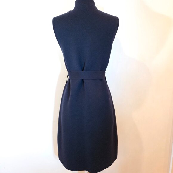 Tory Burch Wool Long Belted Sweater Vest - Picture 9 of 16